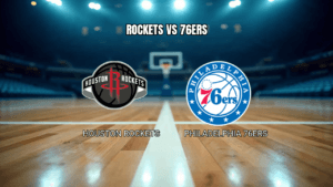 Palpite NBA: Houston Rockets x Philadelphia 76ers em 10/04/2026