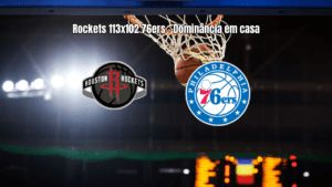 Houston Rockets vence Philadelphia 76ers por 113 a 102 na NBA