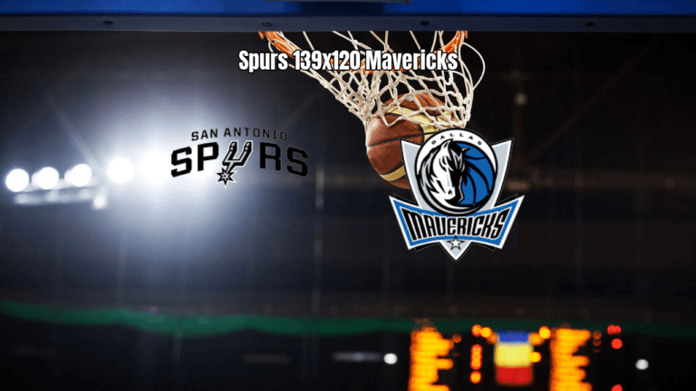 San Antonio Spurs vence Dallas Mavericks por 139 a 120 na NBA