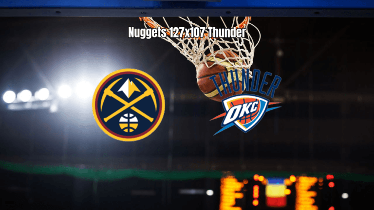 Denver Nuggets vence Oklahoma City Thunder por 127 a 107 na NBA