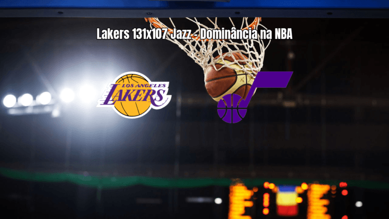 Lakers dominam Jazz na NBA com vitória convincente por 131 a 107