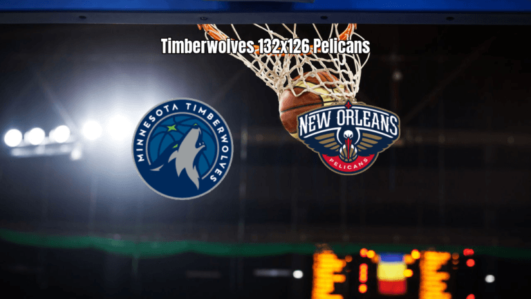 Timberwolves vencem Pelicans em jogo de 132 a 126 na NBA