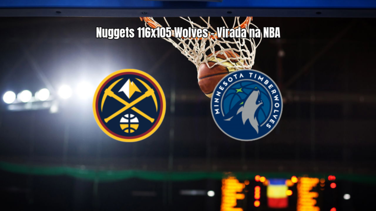 Denver Nuggets vence Minnesota Timberwolves por 116 a 105 na NBA