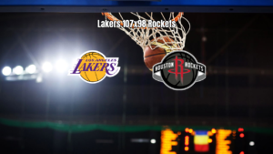 Lakers vencem Rockets por 107 a 98 em jogo equilibrado da NBA