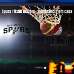 Spurs dominam Trail Blazers na NBA com vitória por 111 a 98