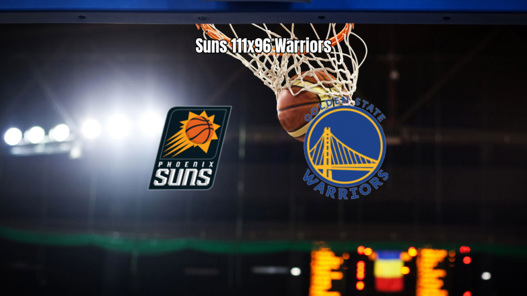 Phoenix Suns vence Golden State Warriors por 111 a 96 na NBA