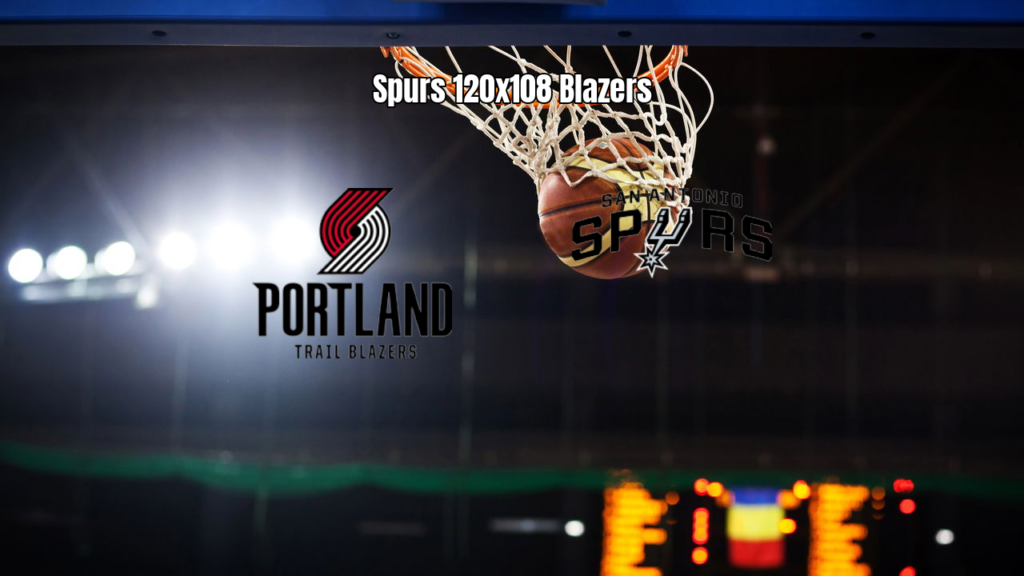 Spurs viram sobre Blazers e vencem por 120 a 108