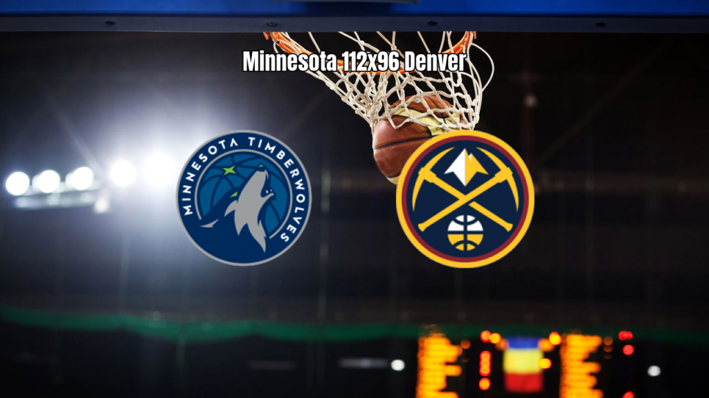 Minnesota Timberwolves vence Denver Nuggets por 112 a 96