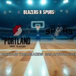 Palpite Portland Trail Blazers x San Antonio Spurs 26/04/2026