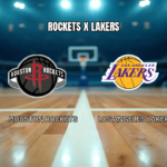 Palpite: Houston Rockets vs LA Lakers - NBA 27/04/2026