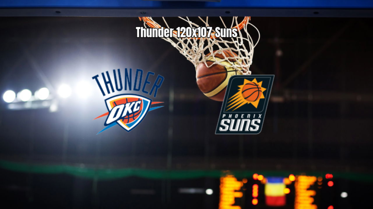 OKC Thunder 120 x 107 Phoenix Suns: NBA 2026