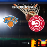 New York Knicks domina Hawks e vence por 126 a 97 na NBA