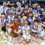 Cachopa celebra primeiro título europeu com Milão na Copa Challenge