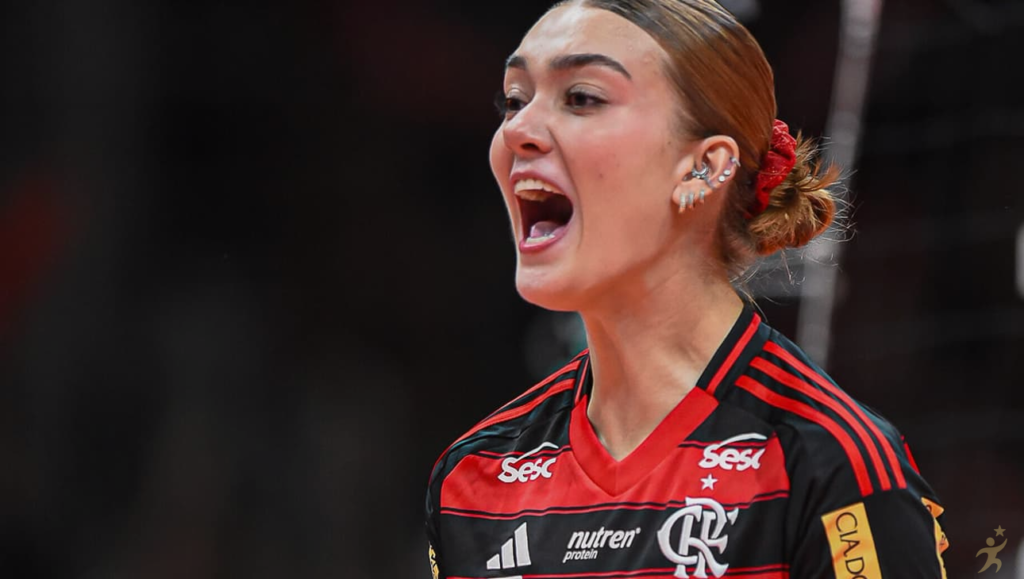 Helena Wenk brilha e Sesc Flamengo empata série na Superliga