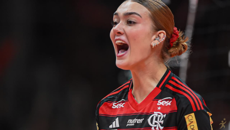 Helena Wenk brilha e Sesc Flamengo empata série na Superliga