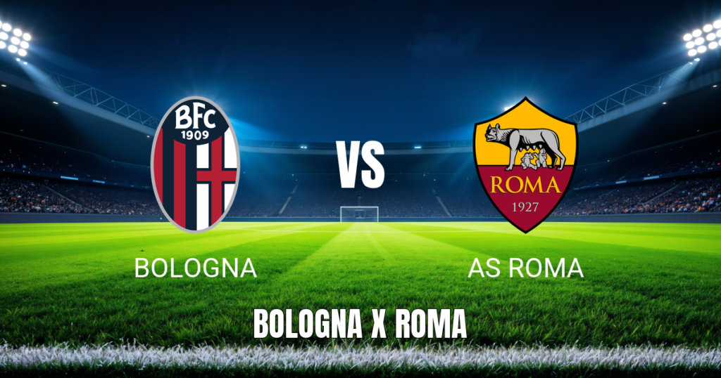 Onde assistir Bologna x AS Roma ao vivo: Palpite para 25/04/2026