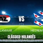Onde Assistir AZ Alkmaar x Heerenveen: Palpite e Análise da Eredivisie 12/04/2026