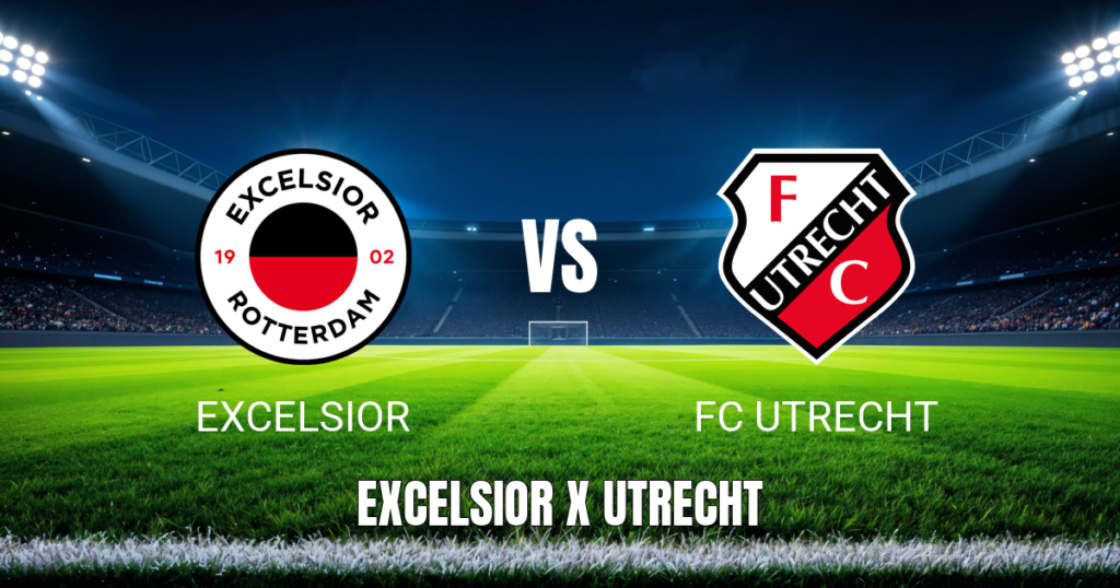 Onde assistir Excelsior x Utrecht: Palpite Eredivisie 26/04/2026