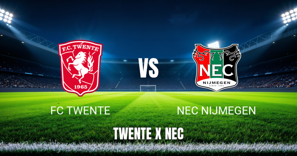 Onde assistir a FC Twente x NEC Nijmegen ao vivo: Palpite e escalações para 25/04/2026