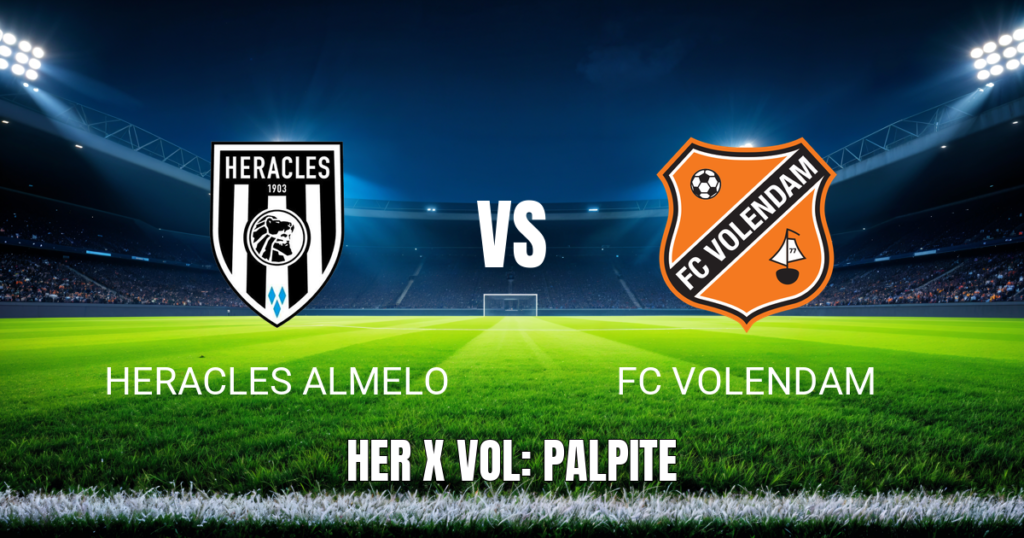 Onde assistir Heracles x Volendam: Palpite e informações do jogo - 26/04/2026
