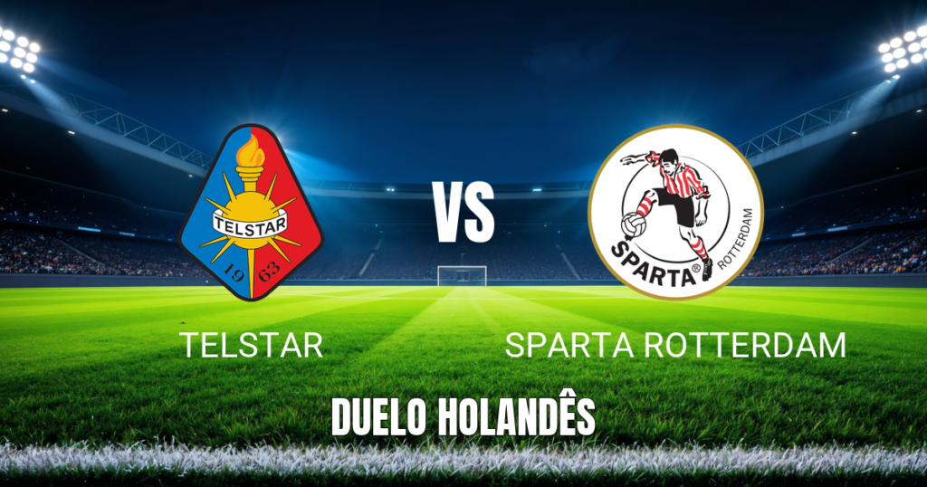 Onde Assistir Telstar x Sparta Rotterdam: Palpite e Análise da Eredivisie 22/04/2026
