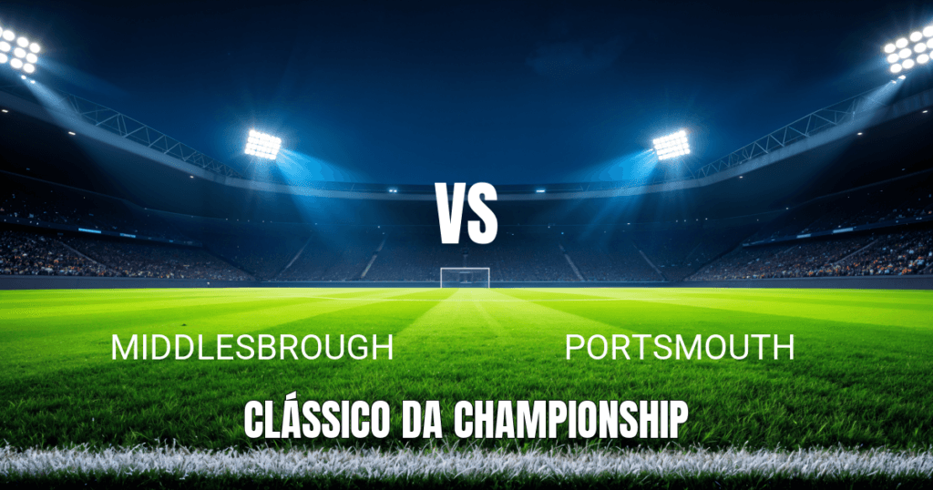 Onde Assistir Middlesbrough x Portsmouth: Palpite e Análise Detalhada 11/04/2026