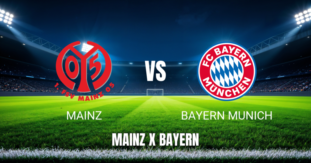 Onde assistir Mainz x Bayern Munich ao vivo: Palpite e escalações para Bundesliga 25/04/2026