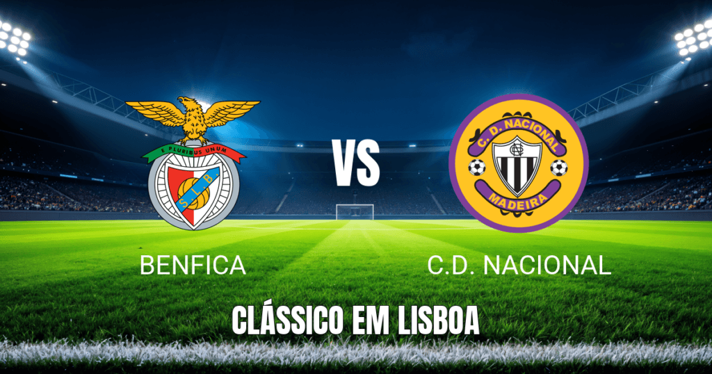 Onde assistir Benfica x Nacional: Palpite e análise da Primeira Liga para 12/04/2026