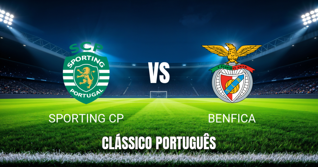 Onde Assistir Sporting CP x Benfica: Palpite e Análise do Clássico Português em 19/04/2026