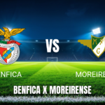 Onde assistir Benfica x Moreirense ao vivo - Palpite para 25/04/2026