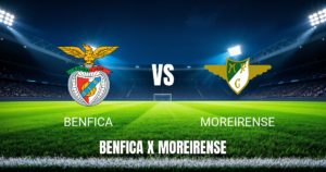 Onde assistir Benfica x Moreirense ao vivo - Palpite para 25/04/2026