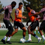 Real Madrid treina para enfrentar o Espanyol em LaLiga