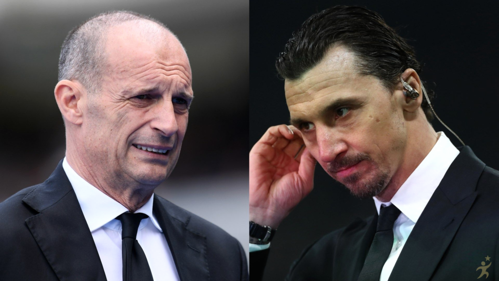 Allegri fala sobre discussão com Ibrahimovic e pressão no Milan