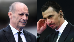 Allegri fala sobre discussão com Ibrahimovic e pressão no Milan
