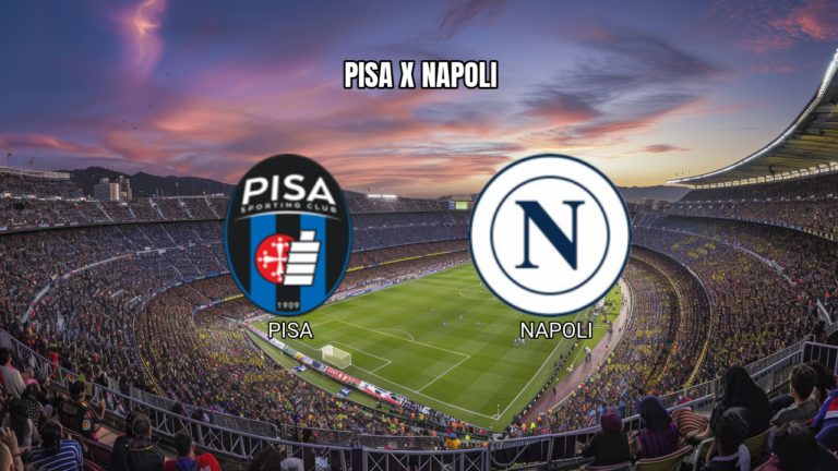 Palpite para o jogo Pisa vs Napoli na Serie A 17/05/2026