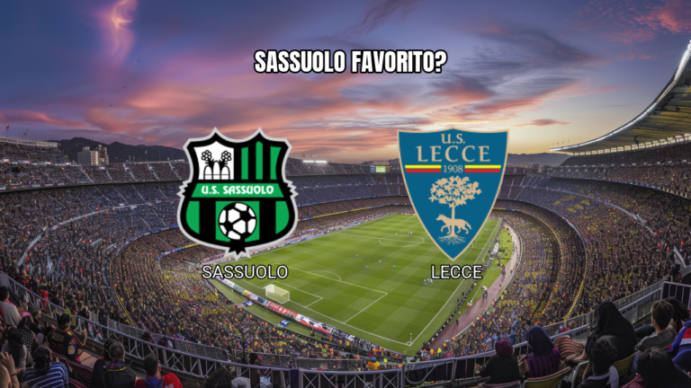 Palpite Sassuolo x Lecce: Estatísticas e Previsão 17/05/2026