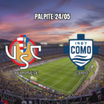 Palpite para Cremonese vs Como na Serie A 24/05/2026