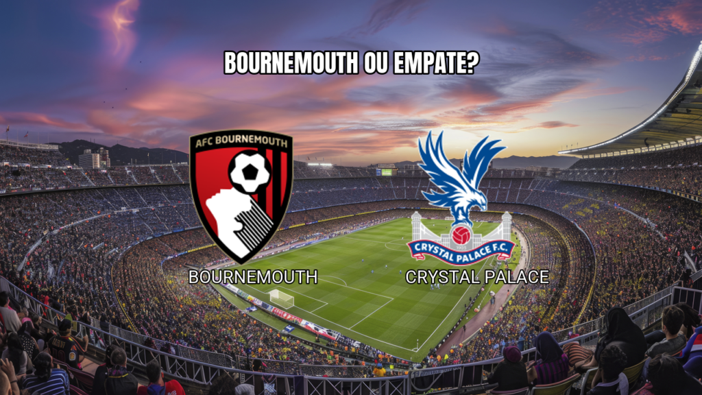 Palpite Bournemouth x Crystal Palace: Premier League 03/05/2026