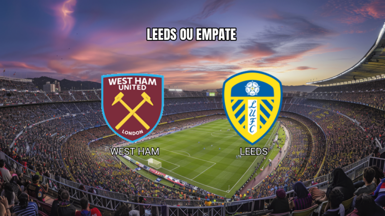 Palpite West Ham x Leeds: Empate ou Leeds? 24/05/2026