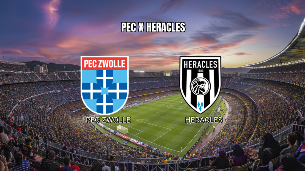 Palpite PEC Zwolle x Heracles: Eredivisie 03/05/2026
