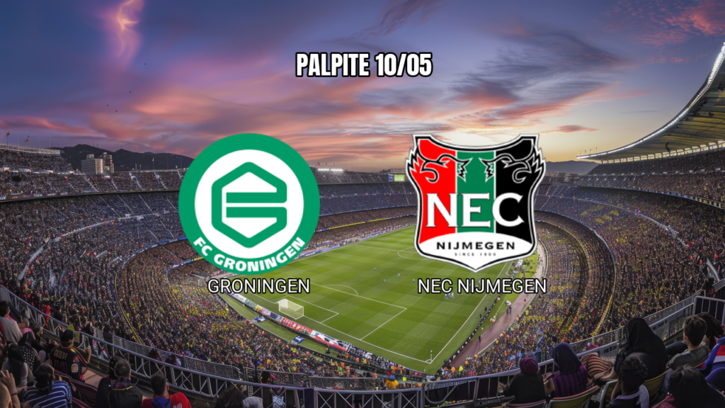 Palpite Groningen x NEC Nijmegen: Eredivisie 10/05/2026