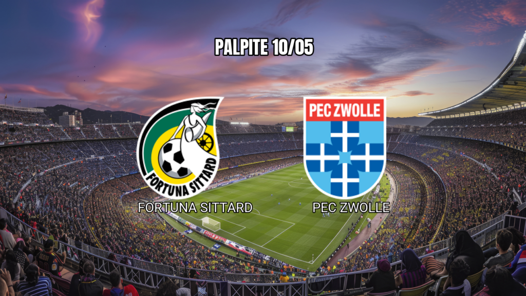 Palpite Fortuna Sittard x PEC Zwolle: Eredivisie 10/05/2026