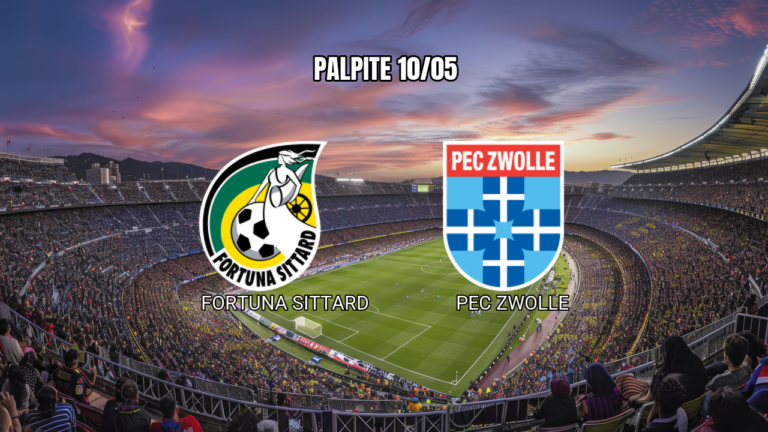 Palpite Fortuna Sittard x PEC Zwolle: Eredivisie 10/05/2026