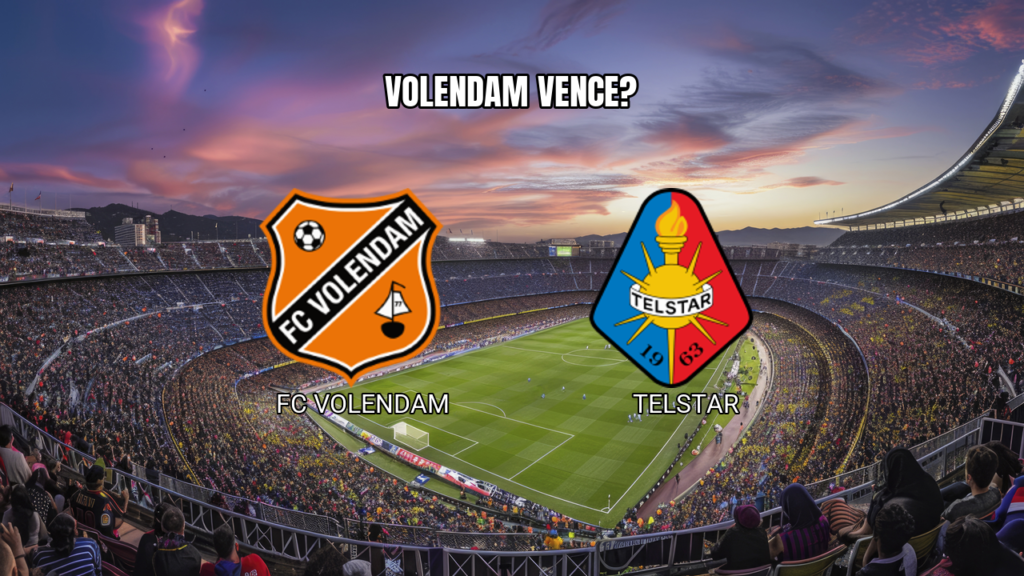 Palpite: FC Volendam não perde para Telstar - 17/05/2026