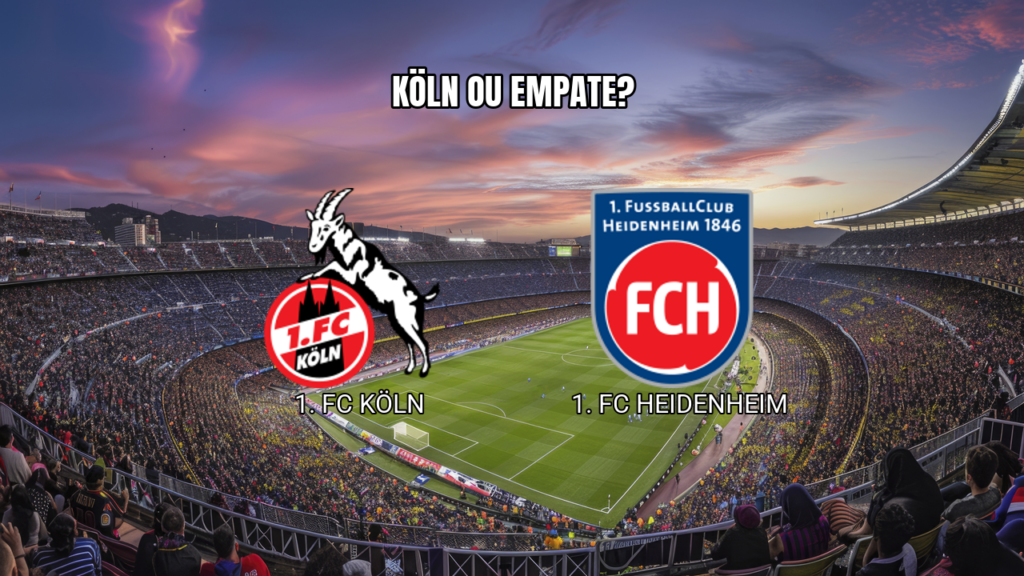 Palpite 1. FC Köln x Heidenheim: Análise e Prognóstico para 10/05/2026