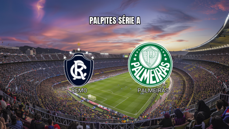 Palpite: Palmeiras x Remo pela Série A em 10/05/2026