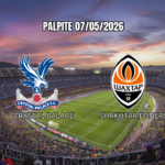 Crystal Palace vs Shakhtar Donetsk: Palpite UEFA Conference League 07/05/2026
