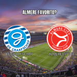 Palpite De Graafschap x Almere City: Eredivisie 09/05/2026