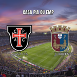 Palpite Casa Pia x Torreense: Dupla Chance e Sub 2.5 - 28/05/2026