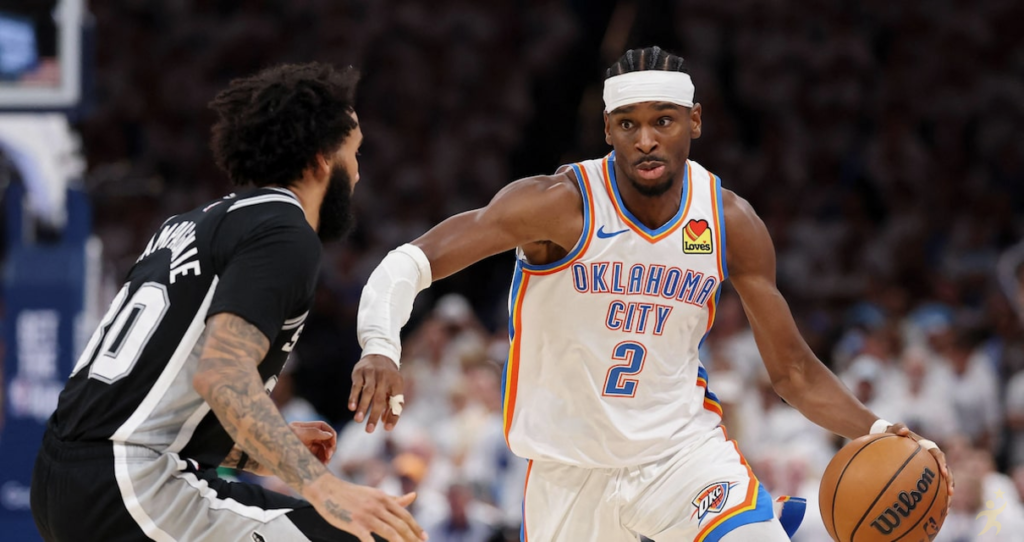 OKC Thunder vence Spurs e fica perto das finais da NBA